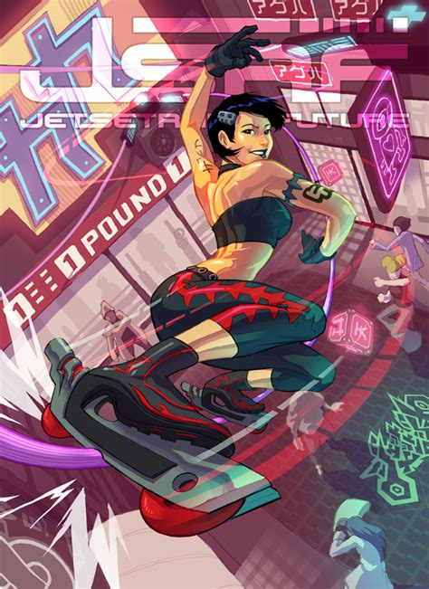 1girl cube_(jsr) jet_set_radio sega tagme