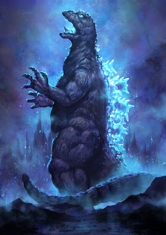 dinosaur ghidorah,_the_three-headed_monster glowing glowing_eyes glowing_spikes godzilla godzilla:_king_of_the_monsters godzilla_(series) godzilla_vs._monster_zero kaiju legendary_pictures monsterverse mothra_vs._godzilla no_humans nurikabe_(mictlan-tecuhtli) tail toho
