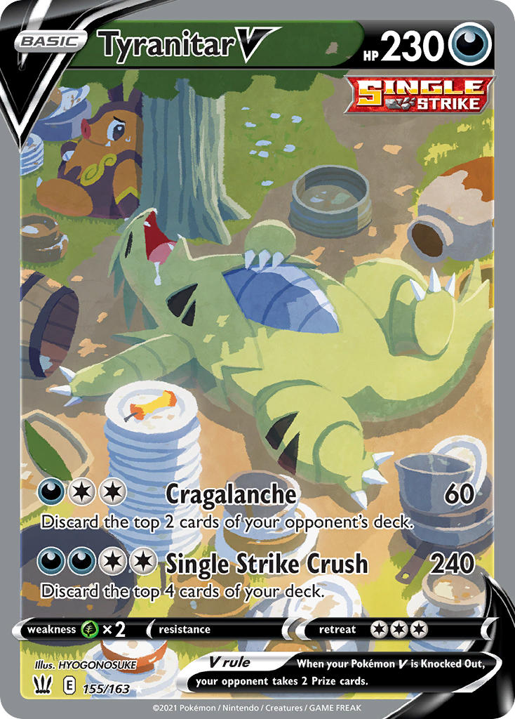 against_tree apple apple_core artist_name card_(medium) character_name closed_mouth company_name copyright_name copyright_notice dishes drooling english_text fangs food fruit gen_2_pokemon gen_5_pokemon grass hyogonosuke lying nintendo no_humans official_art on_back open_mouth outdoors pignite plate pokemon pokemon_(creature) pokemon_card pokemon_focus pokemon_tcg saliva shade sleeping sweatdrop third-party_source trading_card tree tyranitar