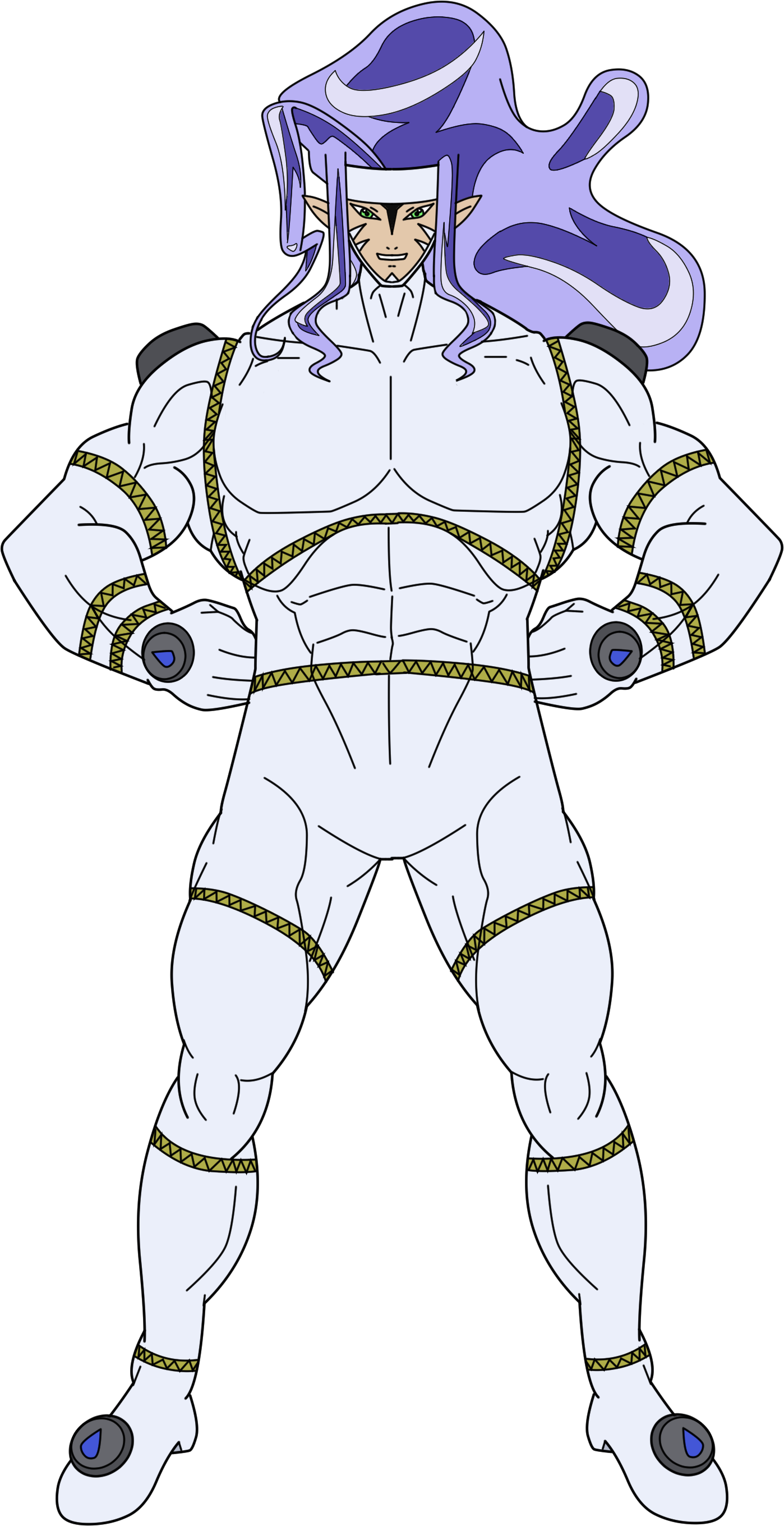 1boy absurdres alternate_form digimon digimon_(creature) highres male_focus manly muscular muscular_male solo splashmon splashmon_darkness_mode