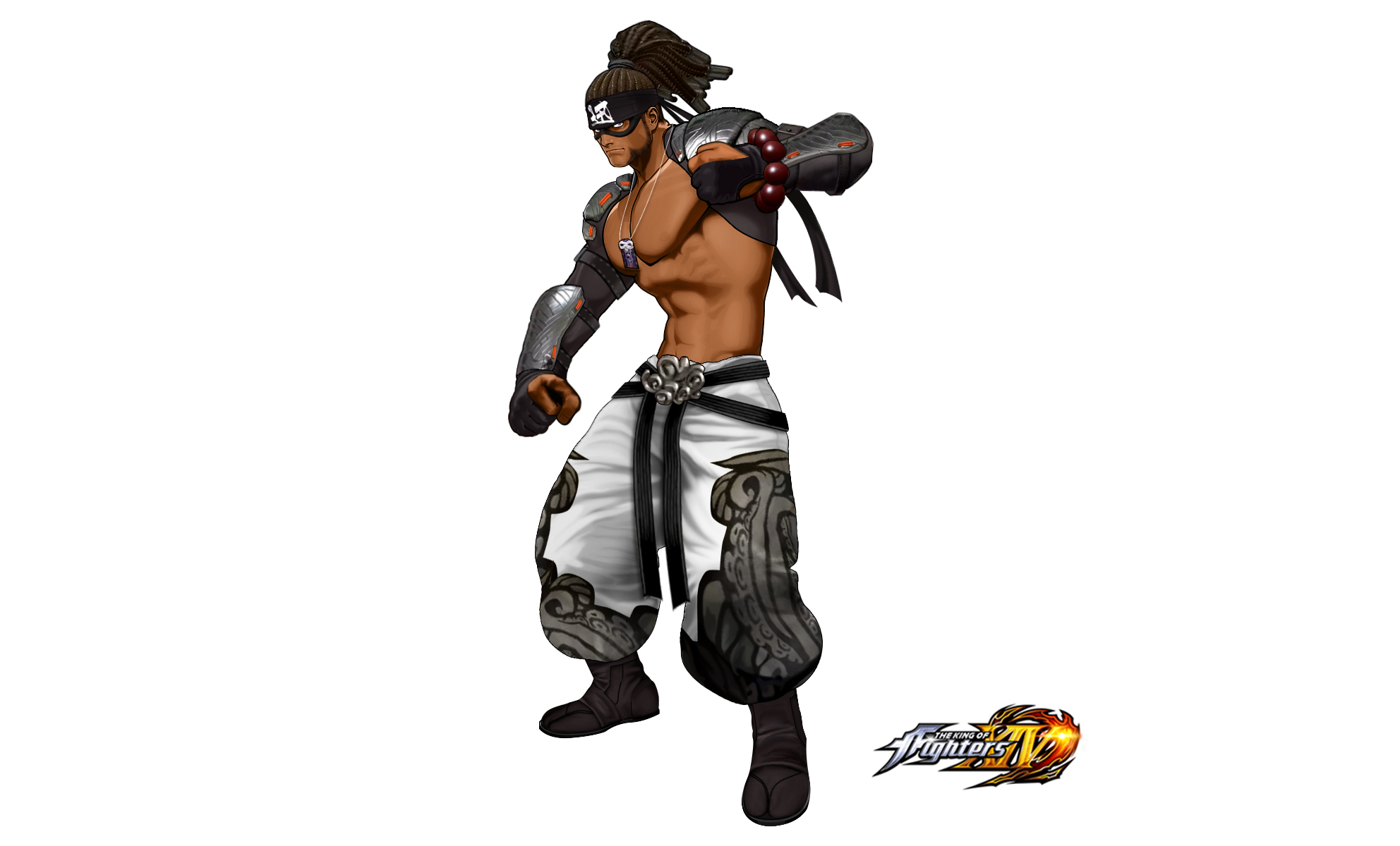 1boy bandeiras_hattori banderas_hattori derivative_work highres male_focus ronailson_maia snk solo the_king_of_fighters the_king_of_fighters_xiv