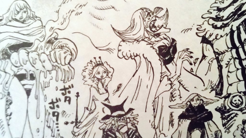 2boys 4girls brother_and_sister charlotte_broyé charlotte_brulee charlotte_katakuri charlotte_mont-d&#039;or charlotte_smoothie multiple_boys multiple_girls one_piece siblings tattoo