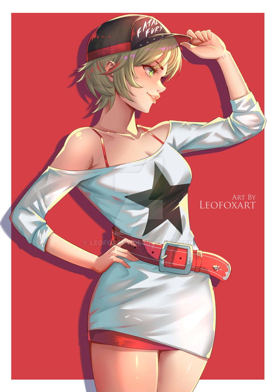 1girl alice_garnet_nakata belt blonde_hair cap highres snk the_king_of_fighters