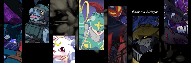 armor commandramon crescent_moon darkknightmon devimon digimon digimon_(creature) donedevimon ladydevimon lunamon moon ofanimon open_mouth
