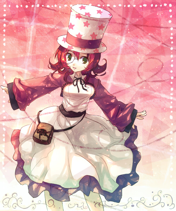 dress hat merchant merchant_(ragnarok_online) monocle phantom_thief ragnarok_online solo top_hat yakka