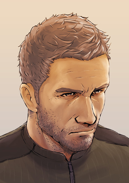 1boy grey_hair male_focus pixiv_sample resized sam_fisher solo splinter_cell