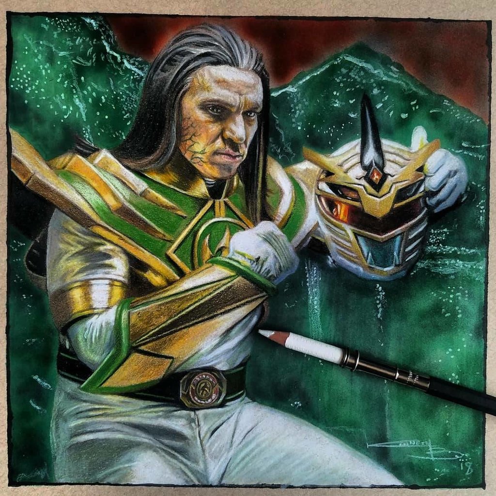 1boy alternate_form angry armor bodysuit corruption epic gloves helmet lord_drakkon power_rangers smokenarts supervillain tommy_oliver veins