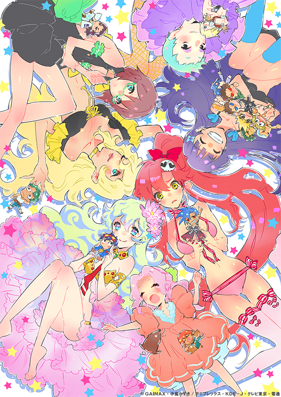 00s 6+boys 6+girls ailac_coega attenborough_cortitch barinbo boota_(ttgl) bow bra darry_adai dayakka dress frills gainaxtop gimmy_adai hair_bow hair_ornament jogan kamina_(ttgl) kidd_coega kinon_bachika kittan_bachika kiyal_bachika kiyoh_bachika leeron_littner makken midriff mini_person miniboy multiple_boys multiple_girls nia_teppelin official_art panties rossiu_adai shimazaki_mari simon_(ttgl) tengen_toppa_gurren_lagann tetsukan thighhighs underwear viral_(ttgl) yoko_littner zoushi_kanai