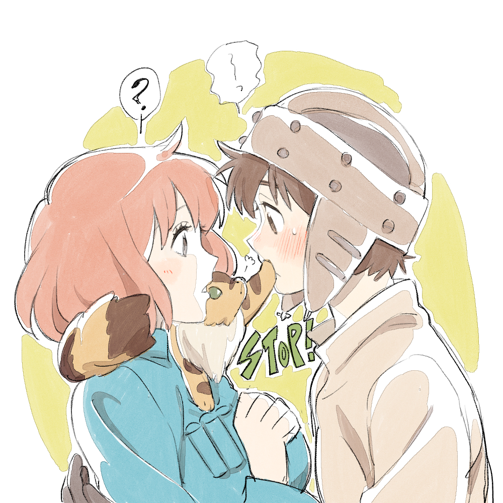 asbel_(nausicaa) blue_tunic honoboooono kaze_no_tani_no_nausicaa nausicaa studio_ghibli tagme teto_(nausicaa) tunic
