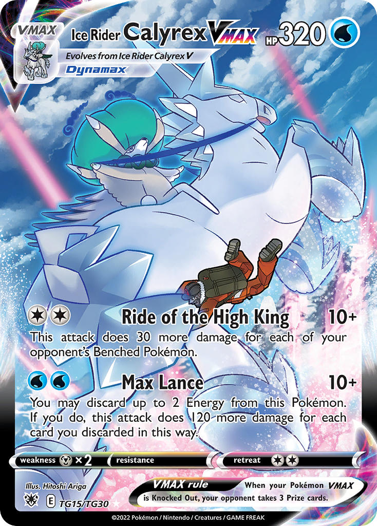 1boy ariga_hitoshi artist_name backpack bag black_helmet blue_clouds brown_bag calyrex calyrex_(rider) card_(medium) character_name cloud cloudy_sky company_name copyright_name copyright_notice dynamax english_text expedition_uniform gen_8_pokemon glastrier helmet holding holding_reins horse ice jacket legendary_pokemon nintendo official_art open_mouth orange_jacket orange_pants outdoors pants peony_(pokemon) pillar_of_light pokemon pokemon_(creature) pokemon_card pokemon_focus pokemon_swsh pokemon_tcg reins sky snow third-party_source trading_card