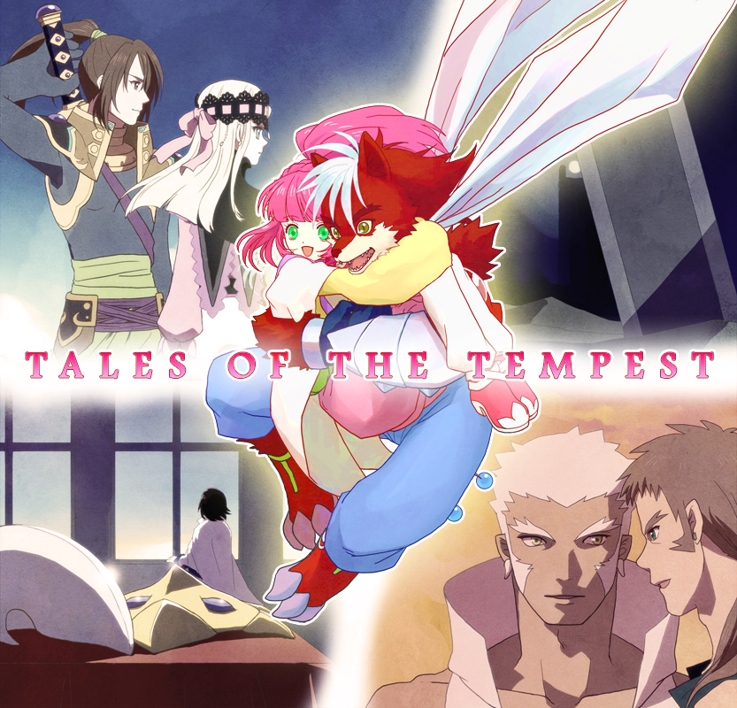 arria_ekberg caius_qualls character_request forest_ledoyen lazy_rabbit lukius_bridges rubia_natwick tales_of_(series) tales_of_the_tempest tilkis_barone