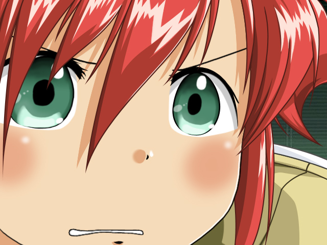 banpresto folka_albark green_eyes gununu_(meme) male_focus meme red_hair solo super_robot_wars super_robot_wars_original_generation super_robot_wars_original_generation_gaiden