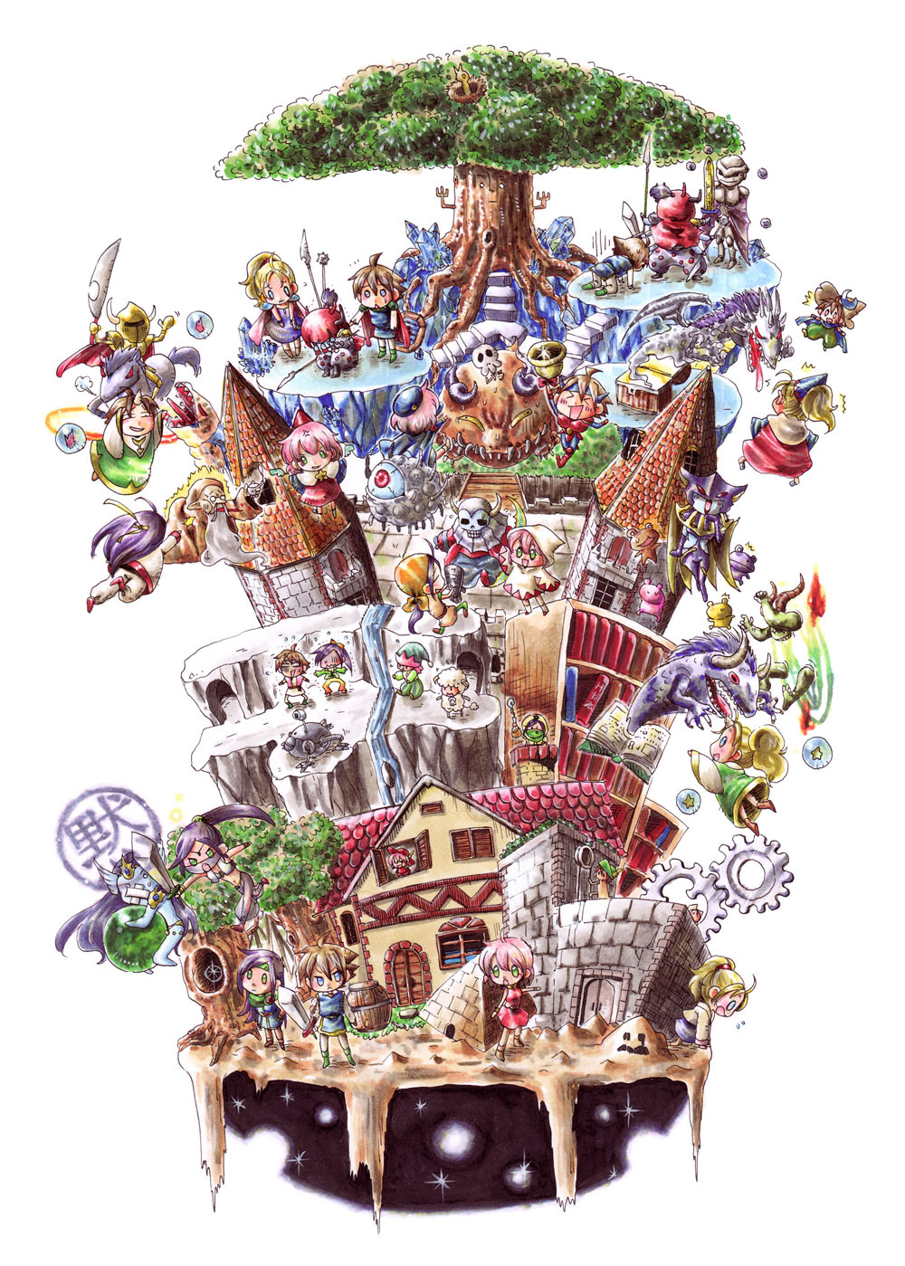 &gt;:o &gt;_&lt; 1990s_(style) :&lt; :o ^^^ akuyuu_(akuyuworld) all_fours alte_roite alternate_costume alternate_form apanda armor azulmagia bandana bard_(final_fantasy) barrel bartz_klauser beard beastmaster_(final_fantasy) bell bird black_mage_(final_fantasy) blonde_hair blue_eyes blue_mage_(final_fantasy) blush book bookshelf bottle bridge brown_hair calofisteri cape castle catastrophe cave chemist_(final_fantasy) closed_eyes colored_sclera crystal dancer desert everyone exdeath extra_arms facial_hair faris_scherwiz final_fantasy final_fantasy_v flying_sweatdrops gears geomancer geomancer_(final_fantasy) gilgamesh_(final_fantasy) green_eyes halicarnassus hat headband highres horns horse house ifrit jura_aevis knight krile_mayer_baldesion_(ff5) lenna_charlotte_tycoon long_hair mace magic mime monk monk_(final_fantasy) monster multiple_boys multiple_girls mustache mystic_knight navel necrophobe nest odin_(final_fantasy) omega_(final_fantasy) open_mouth pink_hair pointing pointy_ears polearm ponytail prostration purple_hair pyramid_(structure) ranger_(final_fantasy) red_mage_(final_fantasy) retro_artstyle robe sand shinryu shinryuu_(final_fantasy) short_hair simple_background single_horn sitting skull sleipnir smile spear spoilers square_enix stairs summoner summoner_(final_fantasy) sweatdrop sword thief_(final_fantasy) time_mage treasure_chest tree twintania v-shaped_eyebrows water waterfall wavy_mouth weapon white_background white_hair white_mage_(final_fantasy) wings witch_hat yellow_sclera |_|_|