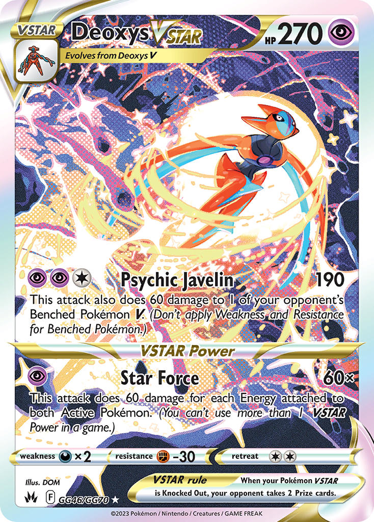 artist_name aura black_sclera card_(medium) character_name colored_sclera company_name copyright_name copyright_notice deoxys deoxys_(attack) deoxys_(normal) domu_(hamadura) english_text flying gen_3_pokemon meteor mythical_pokemon nintendo official_art pokemon pokemon_(creature) pokemon_card pokemon_focus pokemon_tcg solo third-party_source trading_card white_eyes