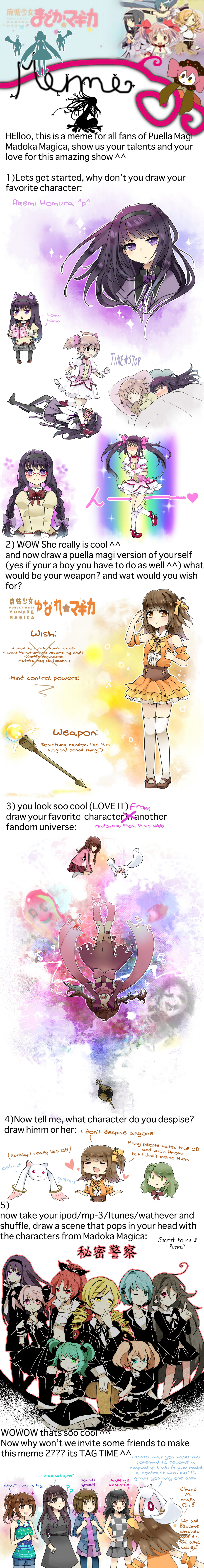 6+girls :&gt; ? ?? absurdres akemi_homura akemi_homura_(magical_girl) alternate_hairstyle animal animal_ears animal_on_head annotation_request armband artistic_error bed black_hair blanket blonde_hair blue_eyes blue_hair blush book bow braid brown_hair camera cat_ears character_name character_request charlotte_(madoka_magica) chitose_yuma closed_eyes commentary copyright_name cosplay covering_own_eyes crossover digital_dissolve dissolving drill_hair duel_love earrings embarrassed english_text formal_clothes glasses green_eyes green_hair grief_seed hair_bow hair_ornament hair_ribbon hairband hand_on_own_hip hands_on_own_knees heaven_condition high_heels highres himitsu_keisatsu_(vocaloid) homu hood hoodie jewelry kaname_madoka kaname_madoka_(cosplay) kaname_madoka_(magical_girl) kasei-san kazumi_(madoka_magica) kemonomimi_mode knees_together_feet_apart kyubey kyukkyu-kun logo long_hair long_image looking_at_another looking_at_viewer lying madotsuki magical_girl mahou_shoujo_kazumi_magica mahou_shoujo_madoka_magica mahou_shoujo_oriko_magica meme miki_sayaka miki_sayaka_(magical_girl) multiple_crossover multiple_girls musical_note necklace on_back on_head one_eye_closed one_side_up open_mouth original pantyhose parted_lips personification pigeon-toed pillow pink_eyes pink_hair ponytail purple_eyes red-framed_eyewear red_eyes red_hair ribbon running sakura_kyoko school_uniform self-portrait shared_blanket shizuki_hitomi short_hair short_twintails sitting skirt sleeping smile sparkle spoilers standing stuffed_animal stuffed_toy stylus suit tall_image thighhighs time_stop tomoe_mami tomoe_mami_(magical_girl) transformation translated twin_braids twin_drills twintails typo uboa under_covers upside-down vocaloid wand wink witch_(madoka_magica) yellow_eyes yume_nikki yunare yuri