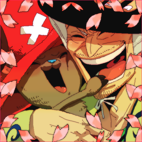 2boys amu_(omoro3bot) doctor dr._hiluluk drum_island father_and_son flower hat hug lowres male_focus multiple_boys one_piece reindeer smile tony_tony_chopper top_hat x_(symbol)