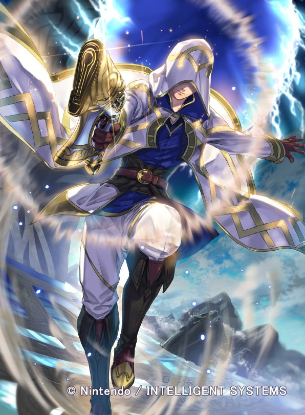 1boy company_name copyright_name fire_emblem fire_emblem_cipher fire_emblem_heroes holding holding_weapon kiran_(fire_emblem) male_kiran_(fire_emblem) kuroba_k male_focus nintendo official_art solo weapon