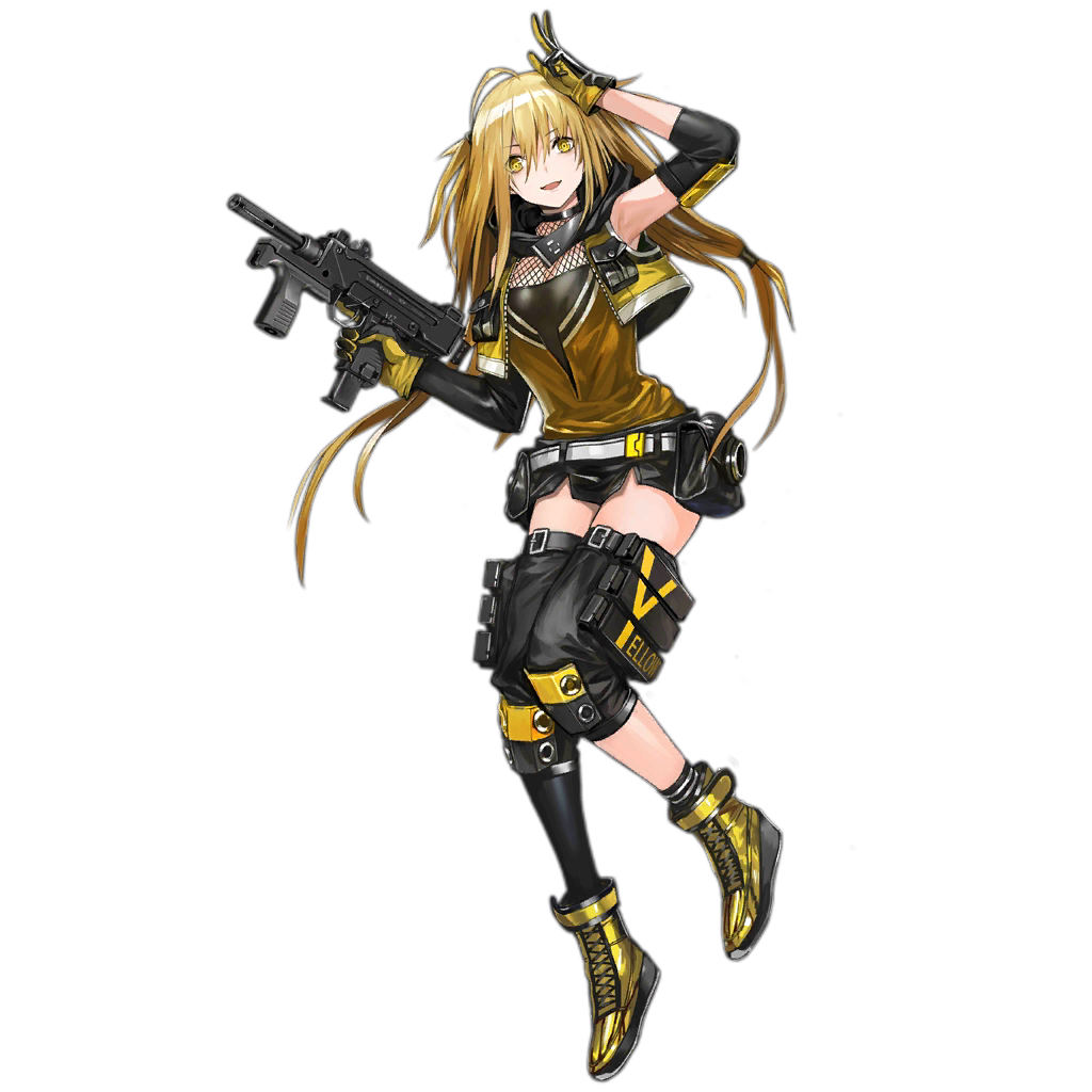 1girl ahoge arm_up armpits belt black_boots black_gloves black_skirt blonde_hair blush boots breasts cropped_vest elbow_gloves elbow_pads english_text fishnets full_body girls&#039;_frontline gloves gun hair_between_eyes holding holding_gun holding_weapon hood hood_down hooded_vest hoodie infukun knee_pads lace-up_boots long_hair looking_at_viewer magazine_(weapon) medium_breasts minebea_pm-9 miniskirt multicolored_boots official_art pm-9_(girls&#039;_frontline) simple_background single_elbow_glove single_elbow_pad single_thighhigh skirt solo strapless submachine_gun thigh_strap thighhighs transparent_background trigger_discipline tube_top two-tone_boots two-tone_gloves vest w weapon wedge_heels yellow_boots yellow_eyes yellow_gloves