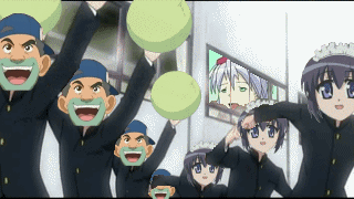 6+boys 6+girls animated animated_gif cabbage happiness! lowres meme mia mia_clementis multiple_boys multiple_girls neta parody quality quality_cabbage_(meme) what yoake_mae_yori_ruri_iro_na