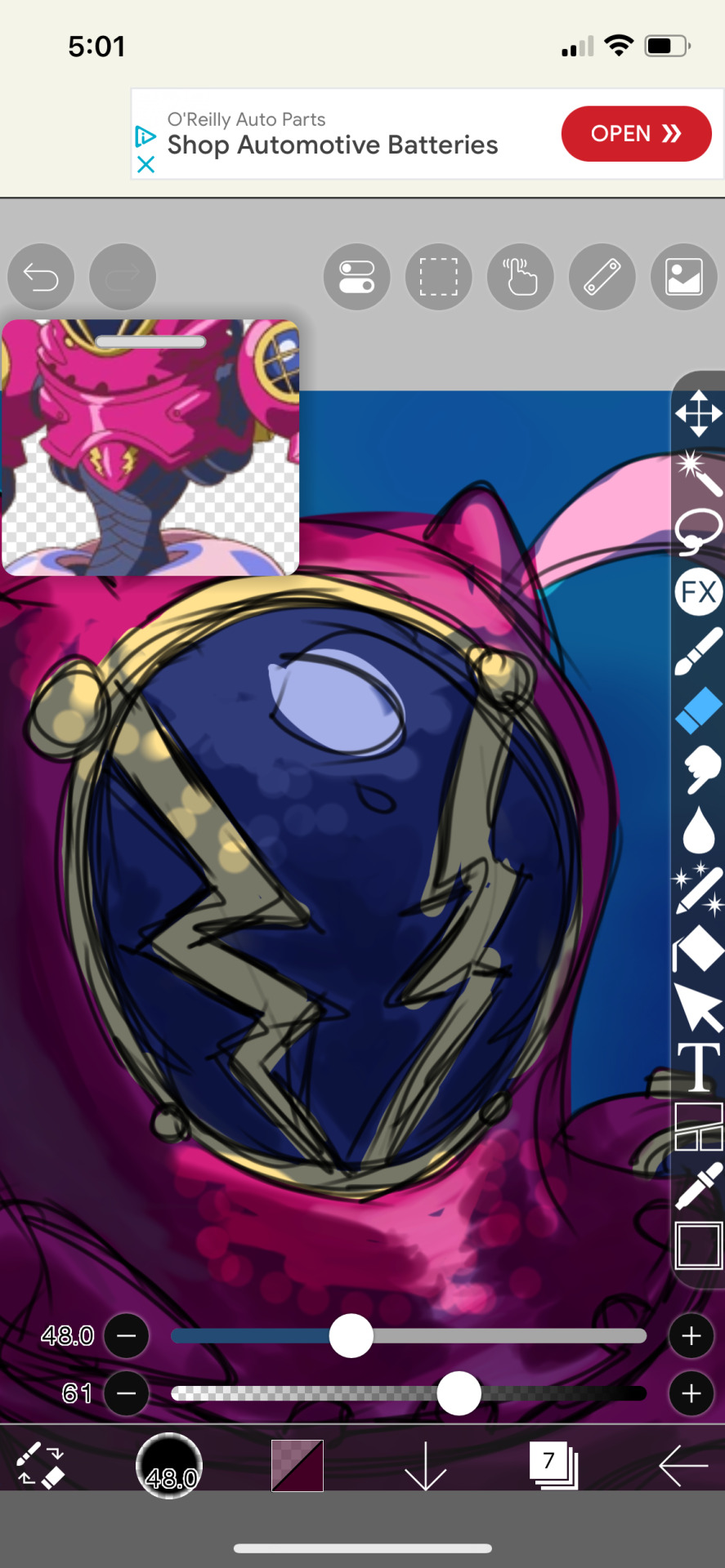 amphimon android armor digimon digimon_(creature) diving_suit full_armor gynoid mecha_girl robot_girl