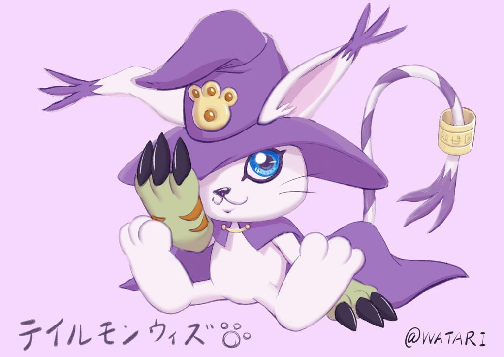 animal_ears cat cat_ears cosplay digimon digimon_(creature) gloves holy_ring tail tailmon wizarmon wizarmon_(cosplay)