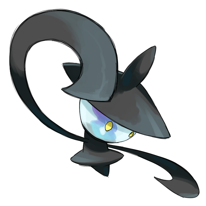 fire gen_5_pokemon good_frog lampent lantern nintendo no_humans pokemon pokemon_(creature) simple_background