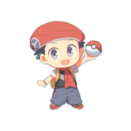 1boy :d black_hair chibi commentary_request grey_eyes grey_pants happy hat holding holding_poke_ball looking_at_viewer lowres lucas_(pokemon) male_focus nintendo open_mouth pants poke_ball poke_ball_(basic) pokemon pokemon_dppt red_hat red_shoes shirt shoes short_hair short_sleeves smile solo tongue white_background wusagi2