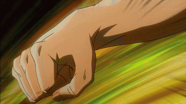 2boys alessi animated animated_gif jojo_no_kimyou_na_bouken kuujou_joutarou lowres multiple_boys stardust_crusaders
