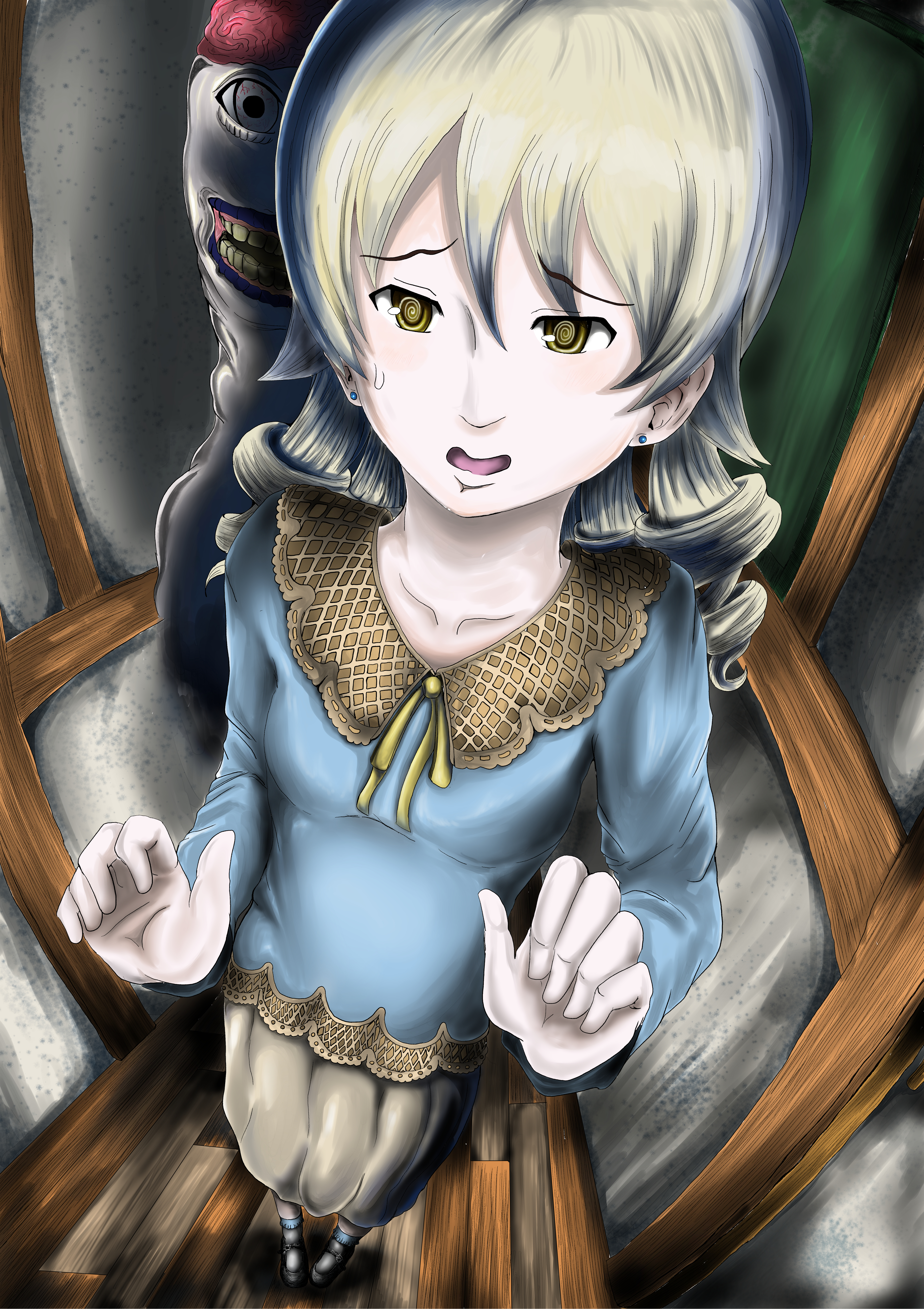 1girl absurdres fu_za(art) highres idolmaster idolmaster_cinderella_girls morikubo_nono tagme