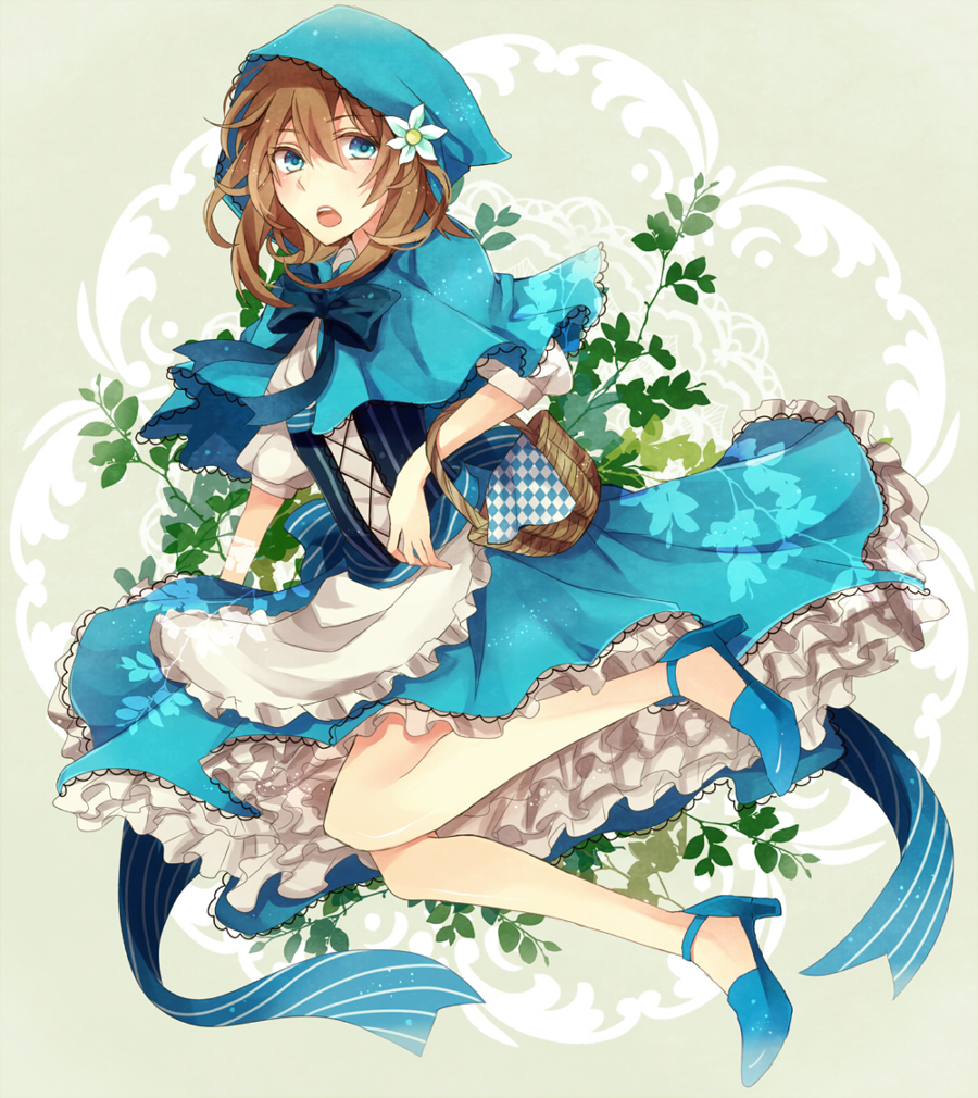 1girl little_red_riding_hood_(fairy_tale) little_red_riding_hood_(fairy_tale_character) original sagatsu_(miicat) satsuki_(miicat) tagme