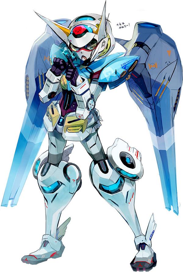 g-self gundam gundam_g_no_reconguista md5_mismatch mecha okama resized robot solo