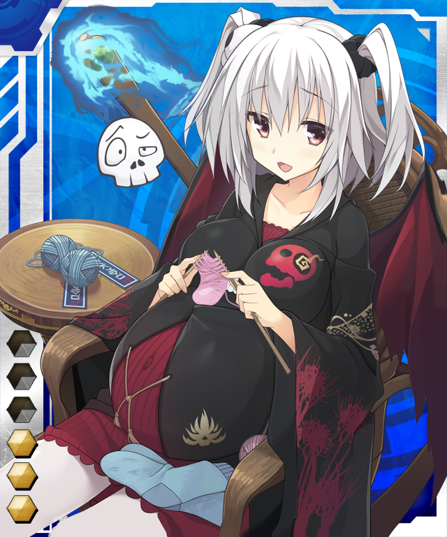 breasts card_(blue-hr) card_(medium) dress hokkana misa_(taimanin_asagi_battle_arena) taimanin_(series) taimanin_asagi_battle_arena_all_card_gallery taimanin_asagi_kessen_arena