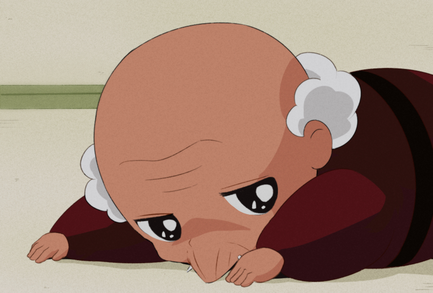 1boy happosai old old_man ranma_1/2 sad tagme