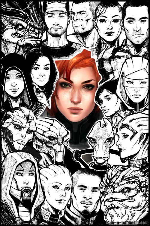 alien asari_(mass_effect) ashley_williams commander_shepard commander_shepard_(female) drell edi_(mass_effect) garrus_vakarian geth grunt_(mass_effect) jack_(mega_man) jacob_taylor james_vega jeff_moreau joker_(mass_effect) kaidan_alenko kasia_nie kasumi_goto krogan legion_(mass_effect) liara_t&#039;soni mass_effect_(series) miranda_lawson mordin_solus quarian robot salarian samara_(mass_effect) tali&#039;zorah thane_krios tumblr turian urdnot_wrex