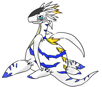 1other digimon digimon_(creature) lowres other_focus plesiomon plesiosaur simple_background solo tail white_background