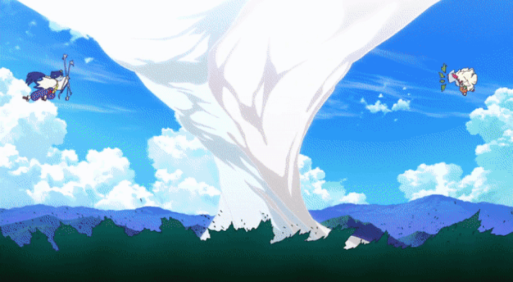 amano_keita animated animated_gif clothes cloud forest hair_blowing jibanyan leaf leaf_on_head male_focus nature nude penis penis_shake scoreboard sky tengu testicles third-party_edit tree whisper_(youkai_watch) wind youkai_watch