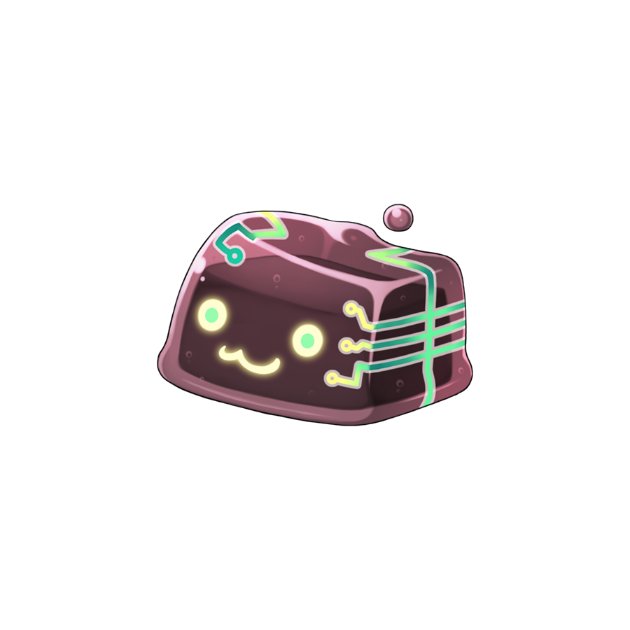 :3 chibi chibi_only circuit closed_mouth full_body no_humans official_art ragnarok_online simple_background slime_(creature) smile solo step_(ragnarok_online) transparent_background yuichirou