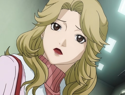 1girl blonde_hair kawakami_akemi_(zetman) long_hair scar solo zetman