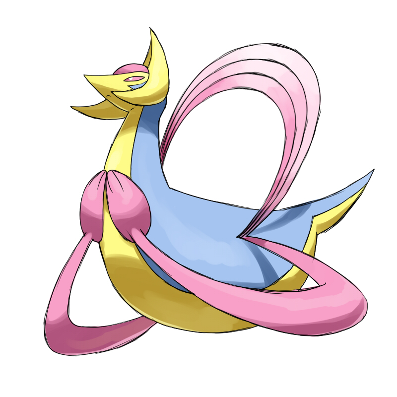 cresselia gen_4_pokemon good_frog legendary_pokemon nintendo no_humans pokemon pokemon_(creature) simple_background solo white_background