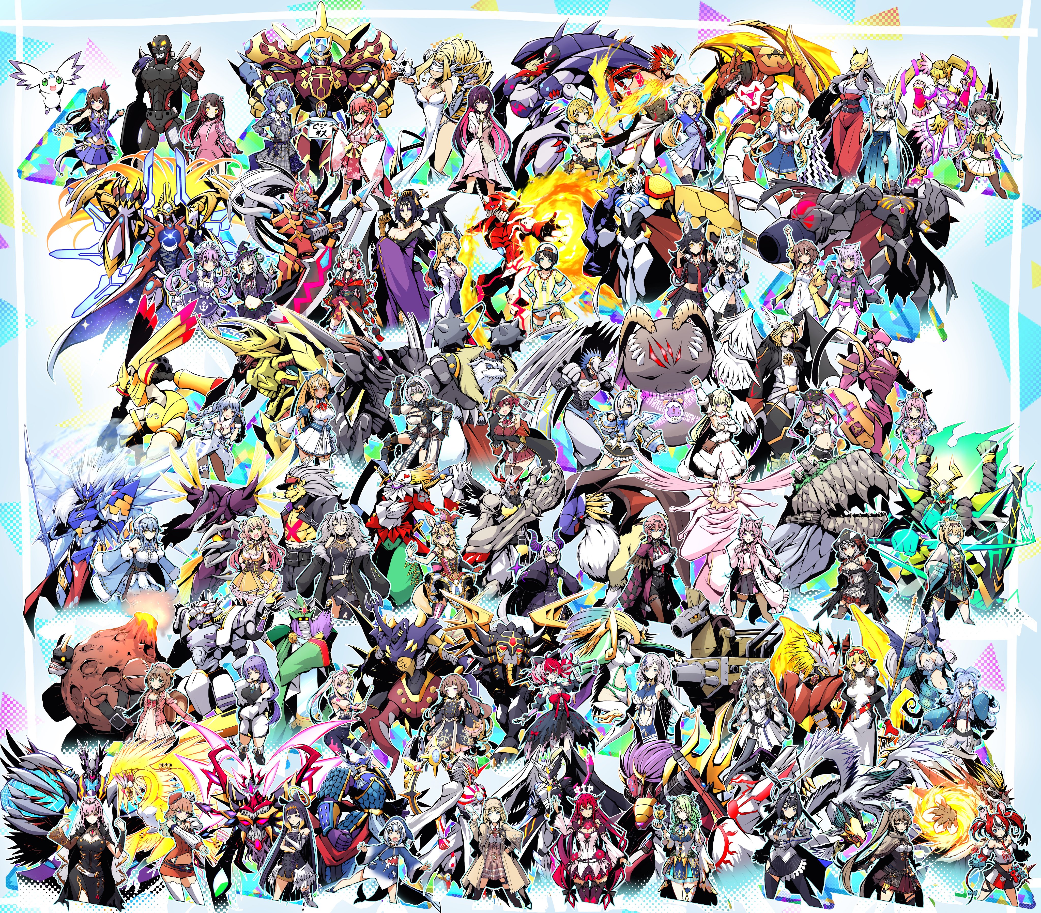 absurdres ancientbeatmon ancientgarurumon ancientgreymon ancientirismon ancientmermaimon ancientsphinxmon ancienttroiamon ancientvolcamon ancientwisemon armor bagramon bancholeomon belialvamdemon belphemon belphemon_sleep_mode breasts bug cherubimon cherubimon_(virtue) chronomon chronomon_holy_mode culumon death-x-mon demon demon_girl digimon digimon_(creature) exoskeleton fallen_angel floating fox_mask full_armor gaiamon_(appmon) gaioumon gaioumon_itto_mode gankoomon gankoomon_x-antibody gracenovamon grandiskuwagamon griffomon heraklekabuterimon hexeblaumon hiandromon highres horns hououmon hououmon_x-antibody japanese_clothes kazuchimon kingwhamon large_breasts lilithmon long_hair lordknightmon lovelyangemon lucemon_falldown_mode mark_of_evil mask mastemon medium_breasts megidramon miko neptunemon ogudomon ogudomon_x-antibody omegamon omegamon_zwart piemon rapidmon_(armor) rasenmon rhinoceros_beetle robot sakuyamon sakuyamon_miko_mode sharp_teeth shinegreymon shinegreymon_burst_mode slashangemon sleipmon small_breasts susanoomon teeth tyrantkabuterimon valdurmon venusmon vikemon wings