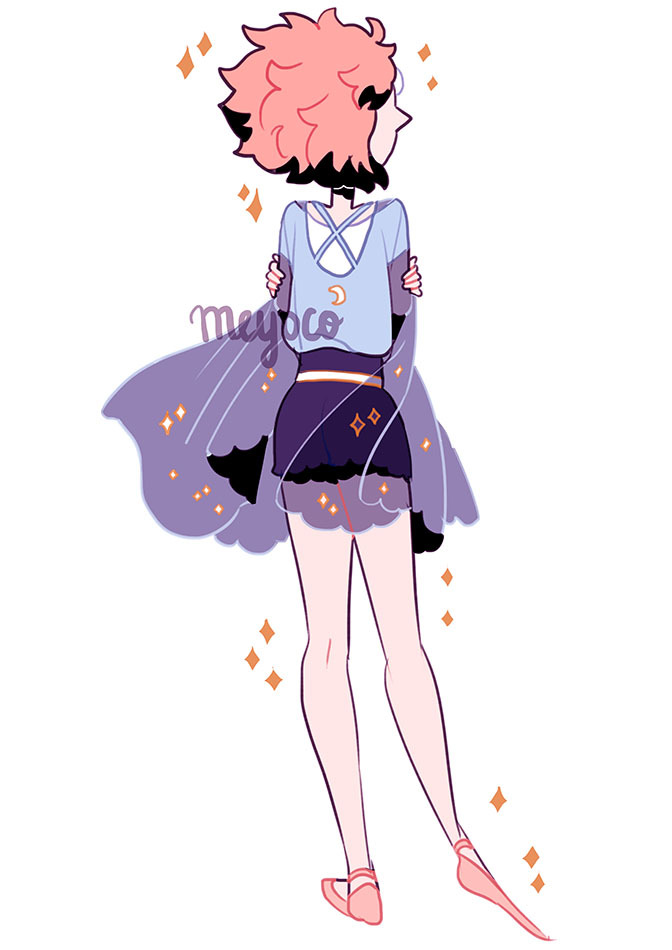 1girl flats gem meyoco pearl_(gemstone) pearl_(steven_universe) pink_hair see-through_clothes short_hair skinny skirt solo steven_universe