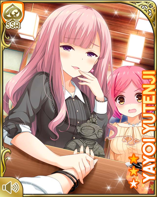 3girls :d :o alcohol arm_wrestling beer breasts card chair character_name dress closed_eyes gift girlfriend_(kari) indoors jewelry kneeling looking_at_viewer medium_breasts medium_hair multiple_girls necklace night office official_art open_mouth pink_hair purple_eyes qp:flapper red_dress shirt smile table tachibana_kyouko_(girlfriend_(kari)) tagme teacher yutenji_yayoi