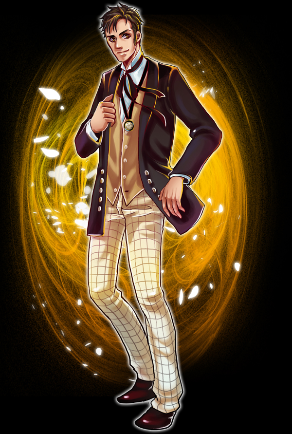 1boy animification brown_eyes brown_hair cosplay doctor_who first_doctor first_doctor_(cosplay) first_doctor_(doctor_who) formal_clothes jacket male_focus raye_(raichis) short_hair solo tenth_doctor tenth_doctor_(doctor_who) the_doctor the_doctor_(doctor_who) vest waistcoat