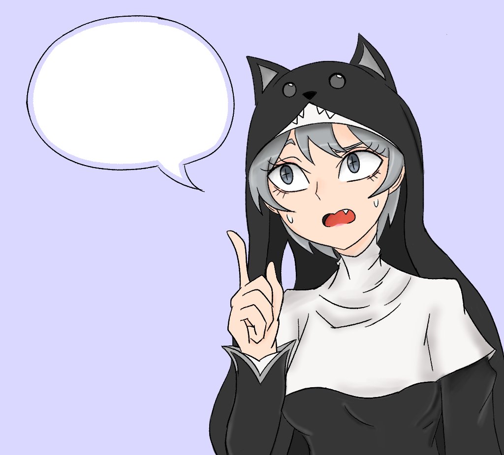animal_hat cat_hat digimon digimon_(creature) hat nun sistermon_noir