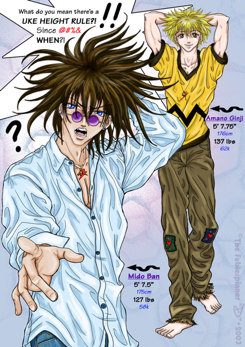 amano_ginji angry barefoot blonde_hair blue_eyes brown_eyes brown_hair getbackers glasses heart jewelry male_focus midou_ban pants short_hair sunglasses
