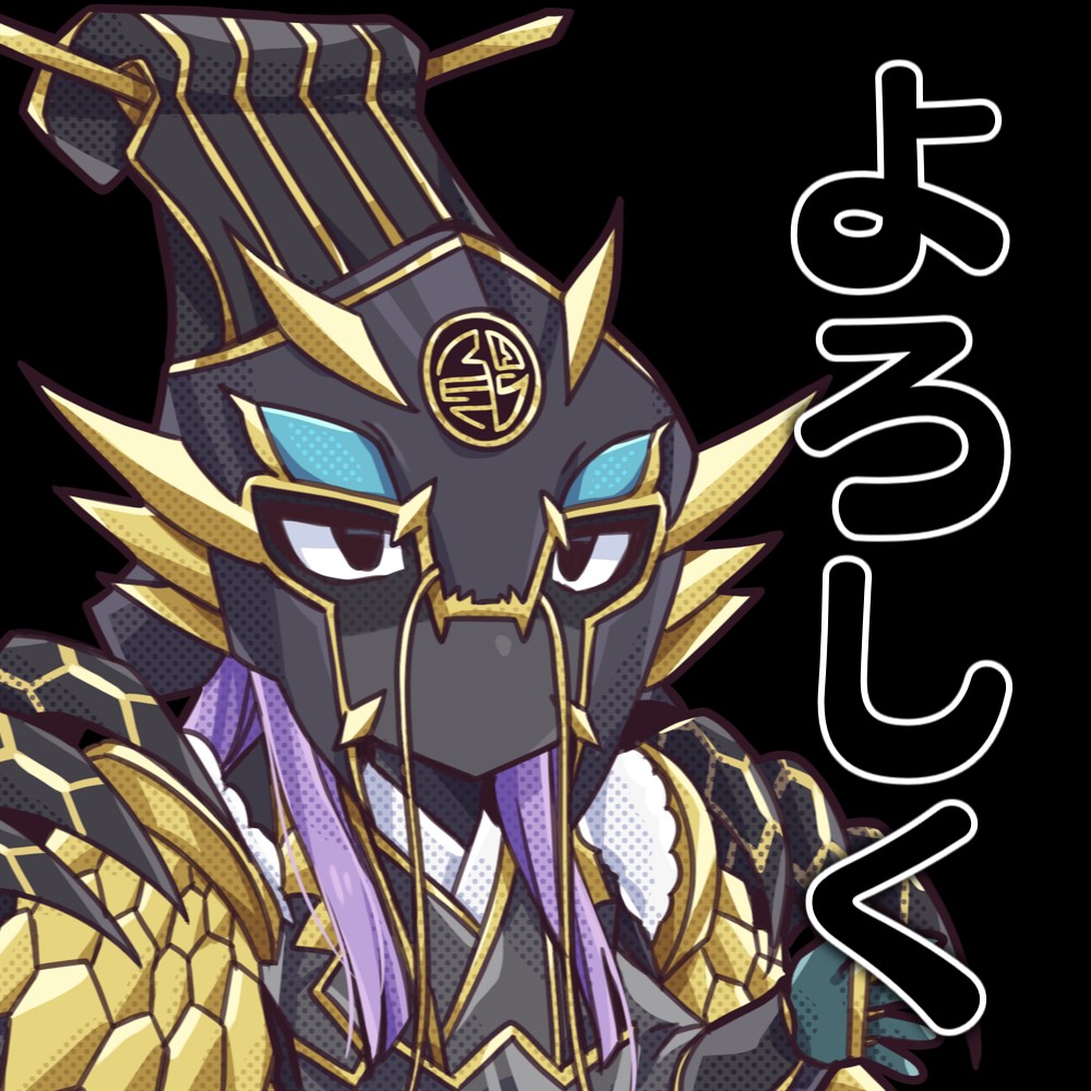 1boy chibi chibi_only chinese_clothes fur_collar headgear helmet looking_at_viewer male_focus nacht_7810 purple_hair solo solo_focus swordsoul_(yu-gi-oh!) swordsoul_strategist_longyuan yu-gi-oh!