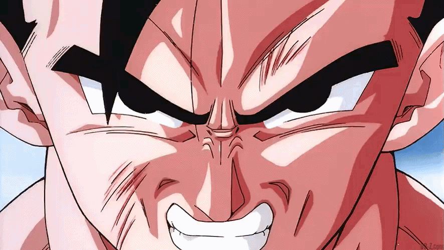 angry animated animated_gif aura dragon_ball explosion impact_frame muscular muscular_male powering_up scratches screaming son_gohan super_saiyan tagme transformation