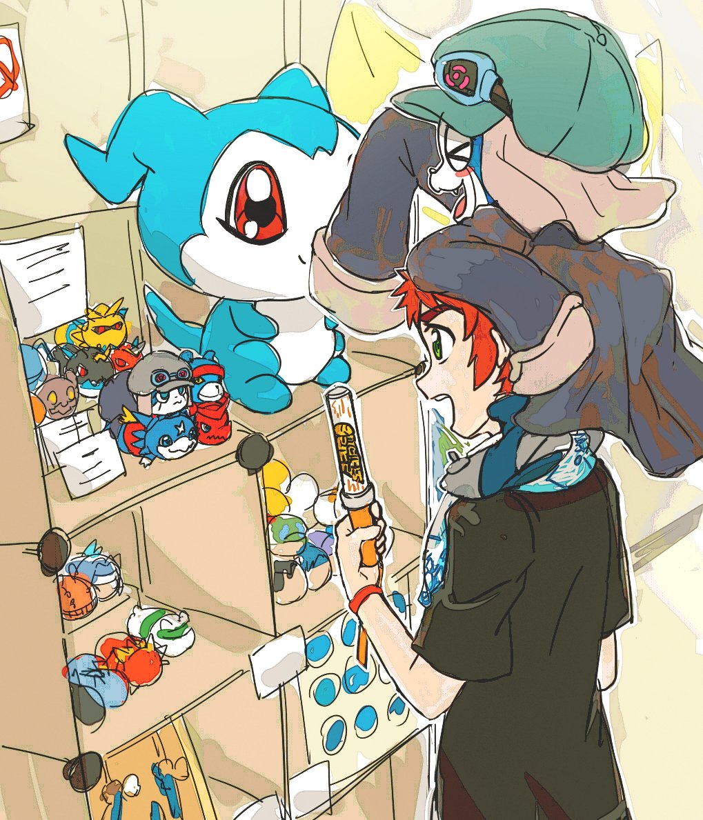 appmon chibimon digifest digimon digimon_universe:_appli_monsters gaomon gumdramon offmon otedama ozora_yujin shoutmon