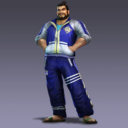 alternate_costume jersey sandals shin_sangoku_musou xiahou_yuan
