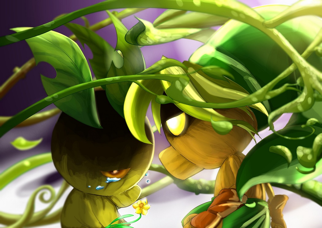 blonde_hair crying deku deku_butler&#039;s_son deku_link fingerless_gloves flower gloves hat kasou_mikan link nintendo no_humans tears the_legend_of_zelda the_legend_of_zelda:_majora&#039;s_mask